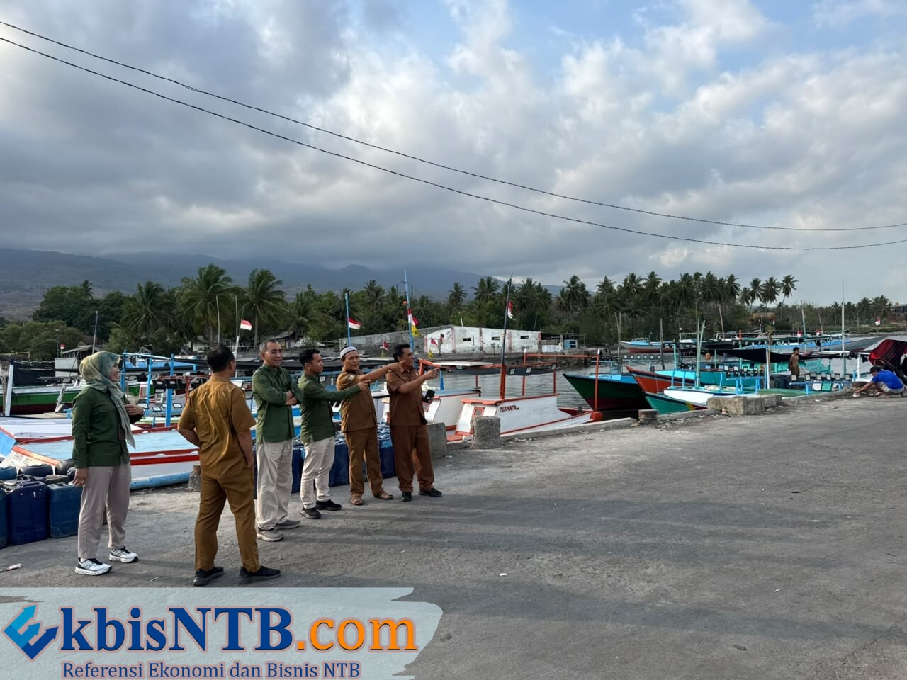 Bank NTB Syariah Jajaki Sistem Penerimaan Daerah di Pelabuhan Perikanan Labuhan Lombok
