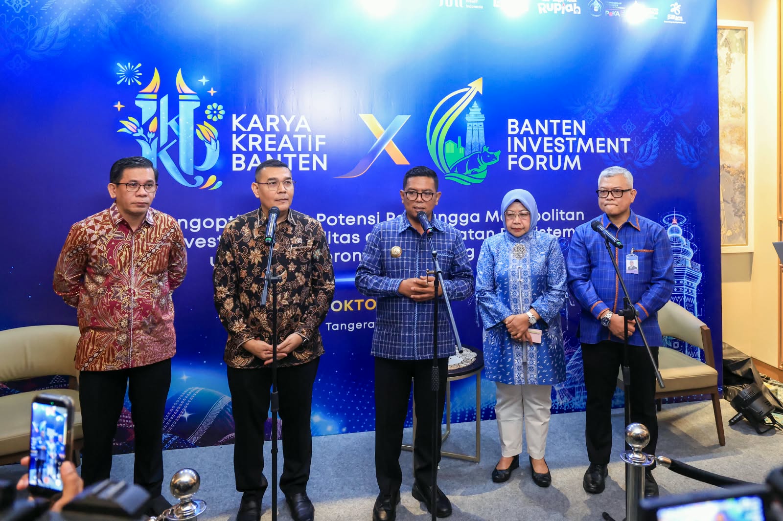 Banten Masuk 5 Besar Investasi Nasional, Andra Soni Janjikan Kemudahan Perizinan di Banten Investment Forum 2026