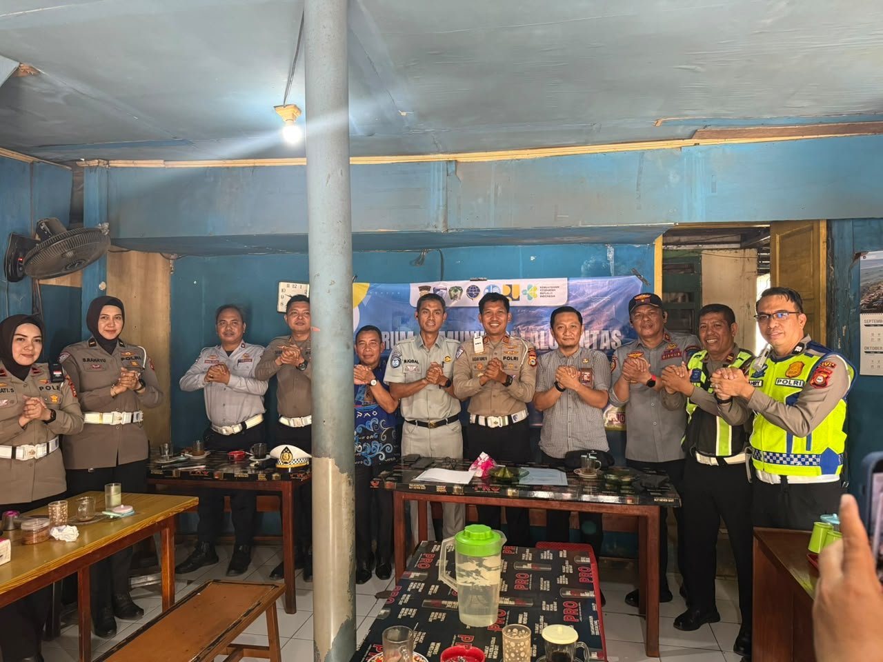 FKLL Gowa Rapat di Warkop Mangasa, Sepakati 5 Langkah Tekan Pelanggaran Lalu Lintas Pelajar