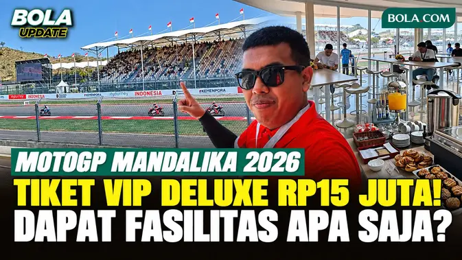 Sensasi Nonton MotoGP Mandalika dari VIP Deluxe Rp15 Juta