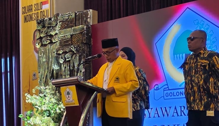 Musda Golkar Kota Ambon, Umar Lessy Soroti Penurunan Kursi dan Target Rebut Kembali Kepercayaan Rakyat