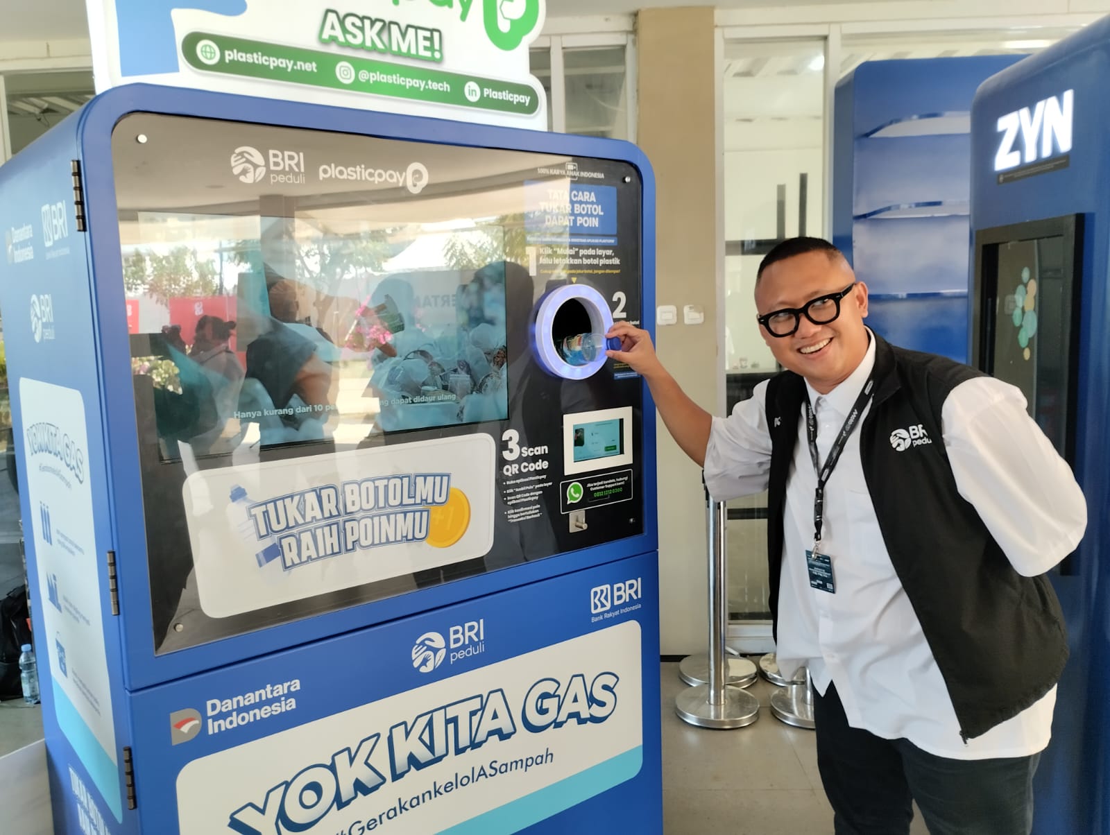 Botol Plastik di MotoGP Mandalika Dihargai Rp1.000, Pengunjung Bisa Tukar Jadi Saldo Rekening