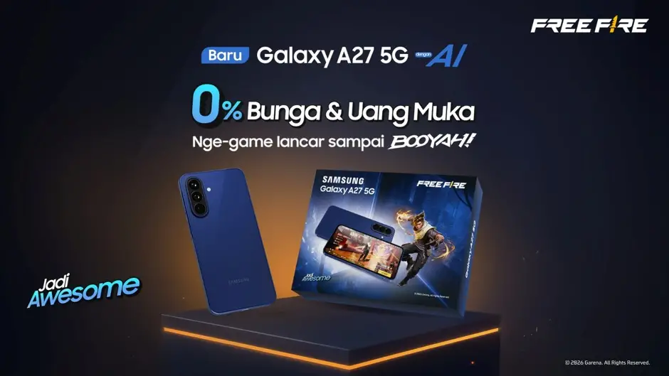 Samsung Rilis Galaxy A27 5G Gaming Package, Bonus Hingga Rp1 Juta