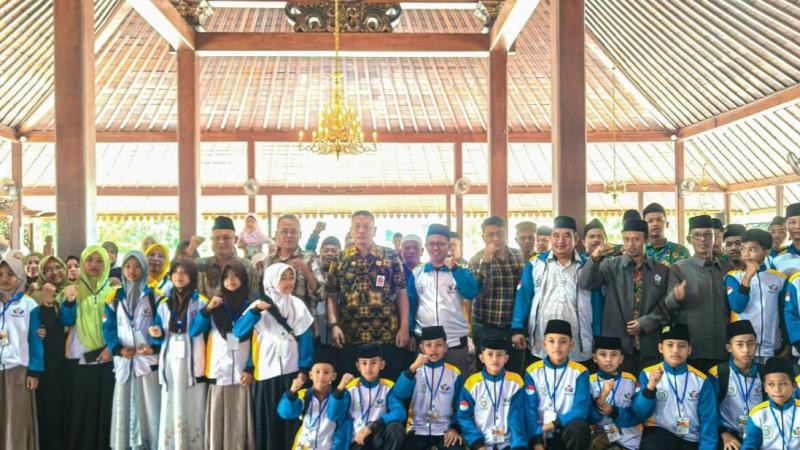 Bupati Banyumas Lepas Kontingen Santri ke PORSADIN VIII Jawa Tengah di Tegal, 9-10 Oktober 2026