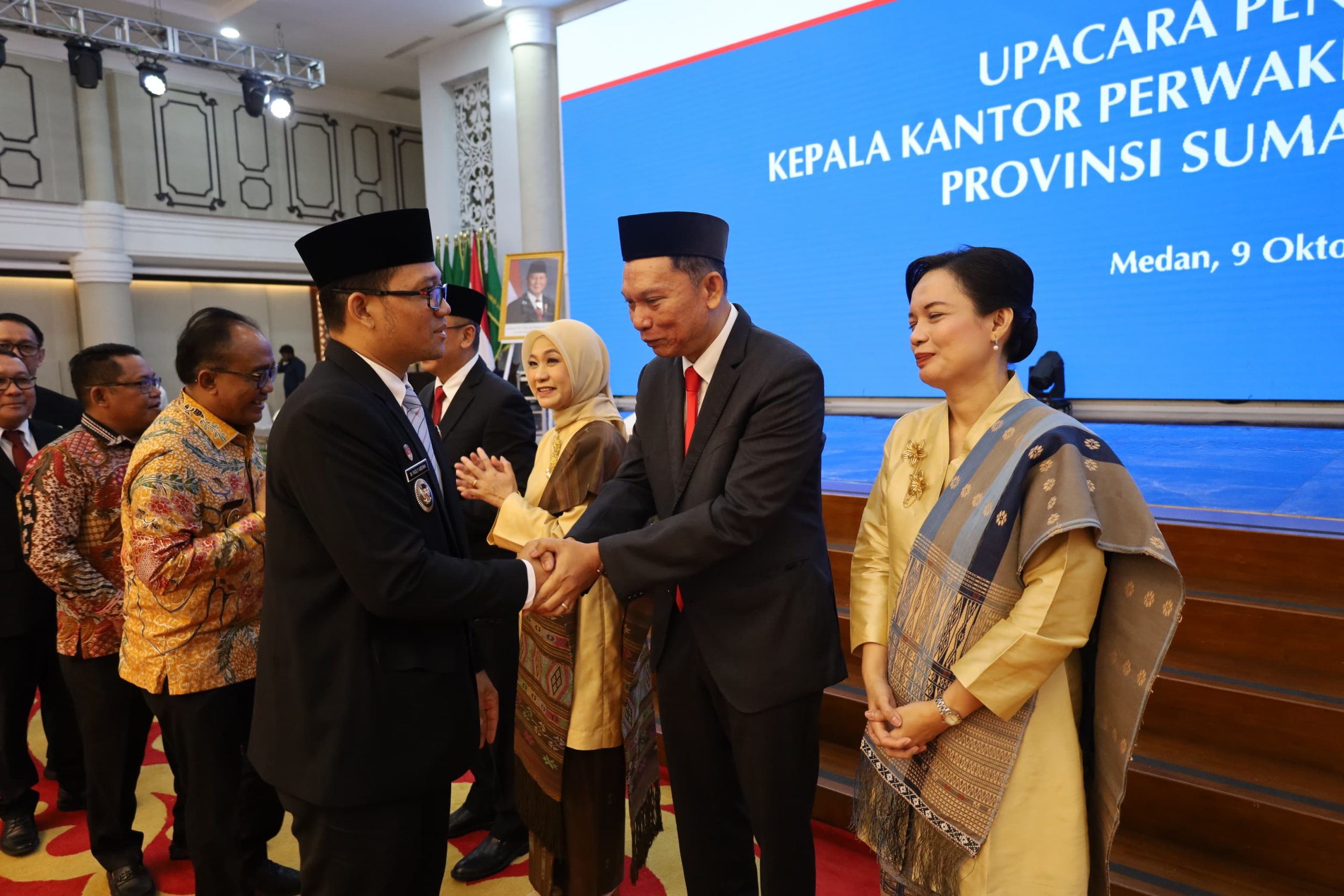 Wagub Sumut Bobby Nasution Hadiri Pengukuhan Kepala Perwakilan BI Sumut, Wawako Tanjung Balai Ikut Sambut
