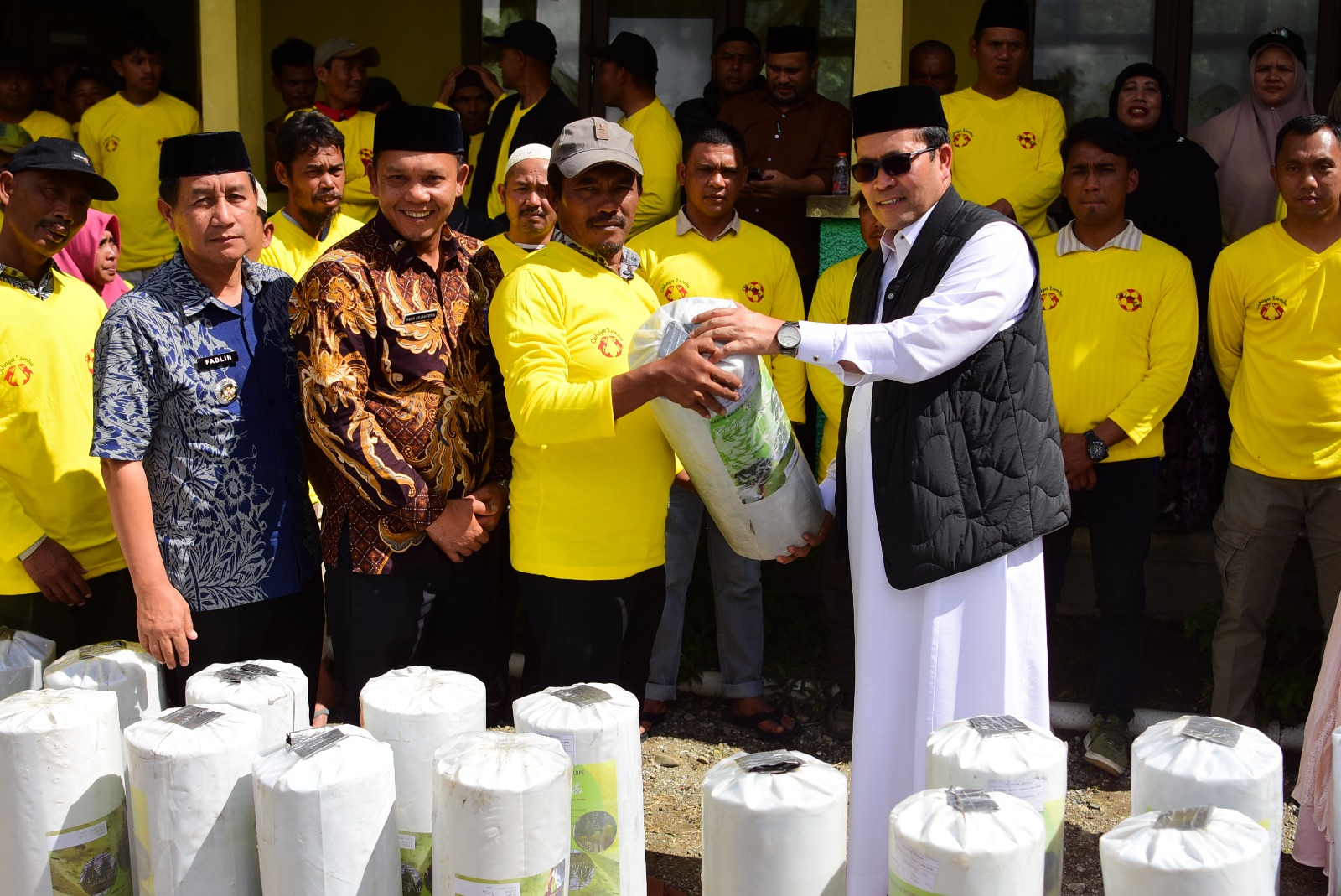 2.640 Rol Mulsa Disalurkan ke 64 Kelompok Tani Aceh Tengah, Jagong Jeget Dapat Alokasi Terbesar