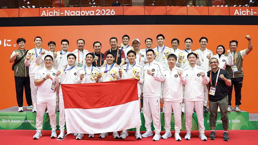 PBSI: Enam Medali Asian Games 2026 Bukti Kerja Kolektif