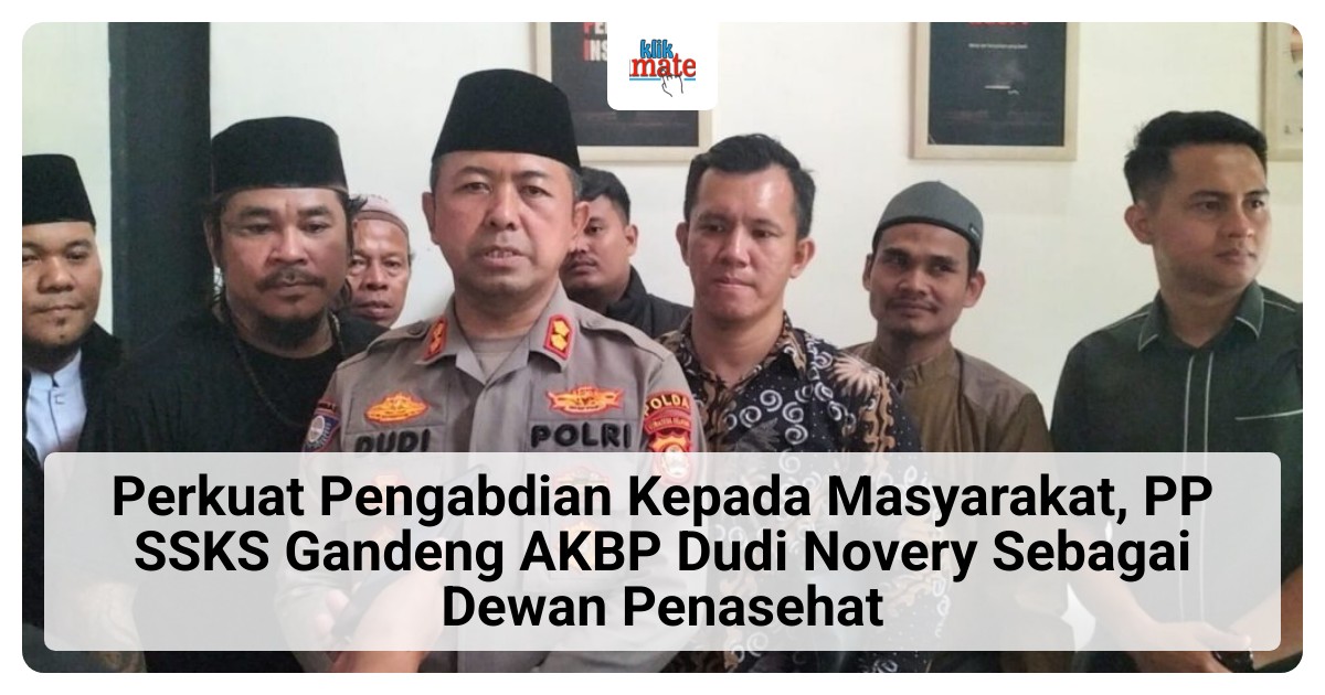 Kasubdit Bintibsos Polda Sumsel AKBP Dudi Novery Gabung Dewan Penasihat PP SSKS Palembang