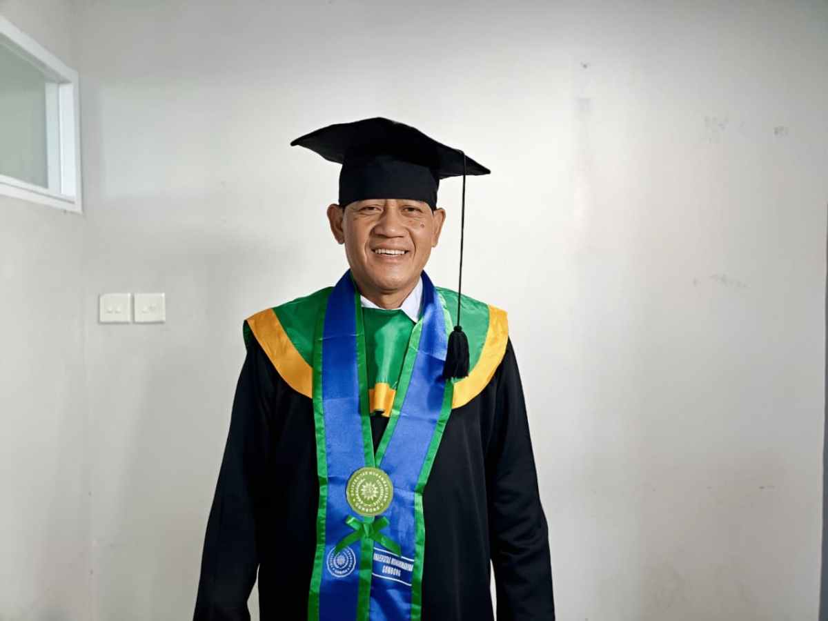 Wisudawan Unimugo Kebumen Raih Gelar Sarjana Hukum, Dirikan Kantor Bantuan Hukum di Sempor