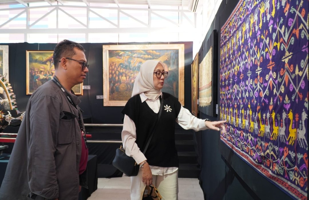 Pameran Sekardiyu di Sirkuit Mandalika Kenalkan Tradisi Wayang Sasak ke Pengunjung MotoGP 2026