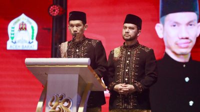 Bupati Tarmizi Buka HUT ke-438 Kota Meulaboh, Hiburan Musik Diganti Pertunjukan Seni Budaya Lokal