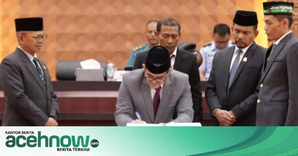 DPRA dan Pemerintah Aceh Sepakati KUA-PPAS 2027, RAPBA Segera Dibahas di Masa Persidangan III