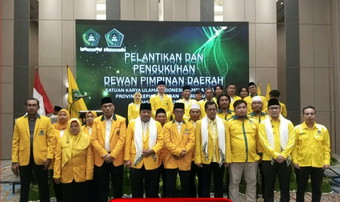 Idris Laena Lantik Pengurus Satkar Ulama Bangka Belitung, Akmal Fauzi Pimpin DPD