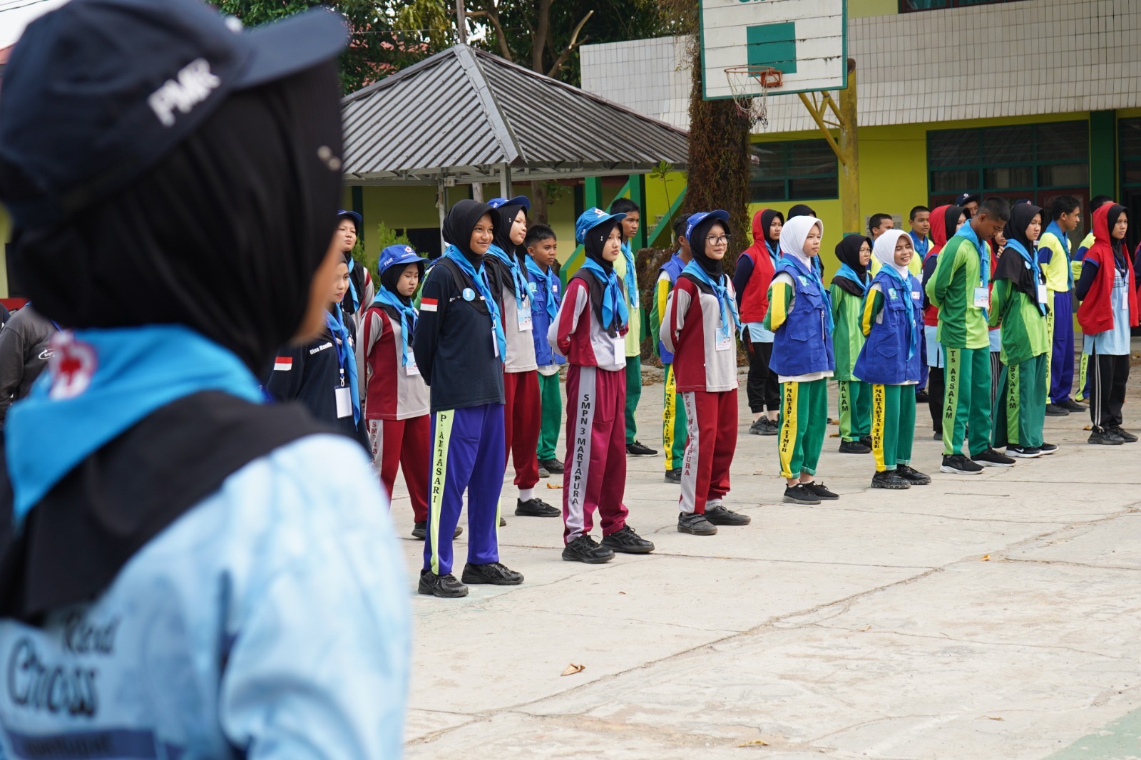 78 Pelajar SMP dan MTs se-Kabupaten Banjar Diuji Keterampilan Pertolongan Pertama di Lomba PMR Martapura