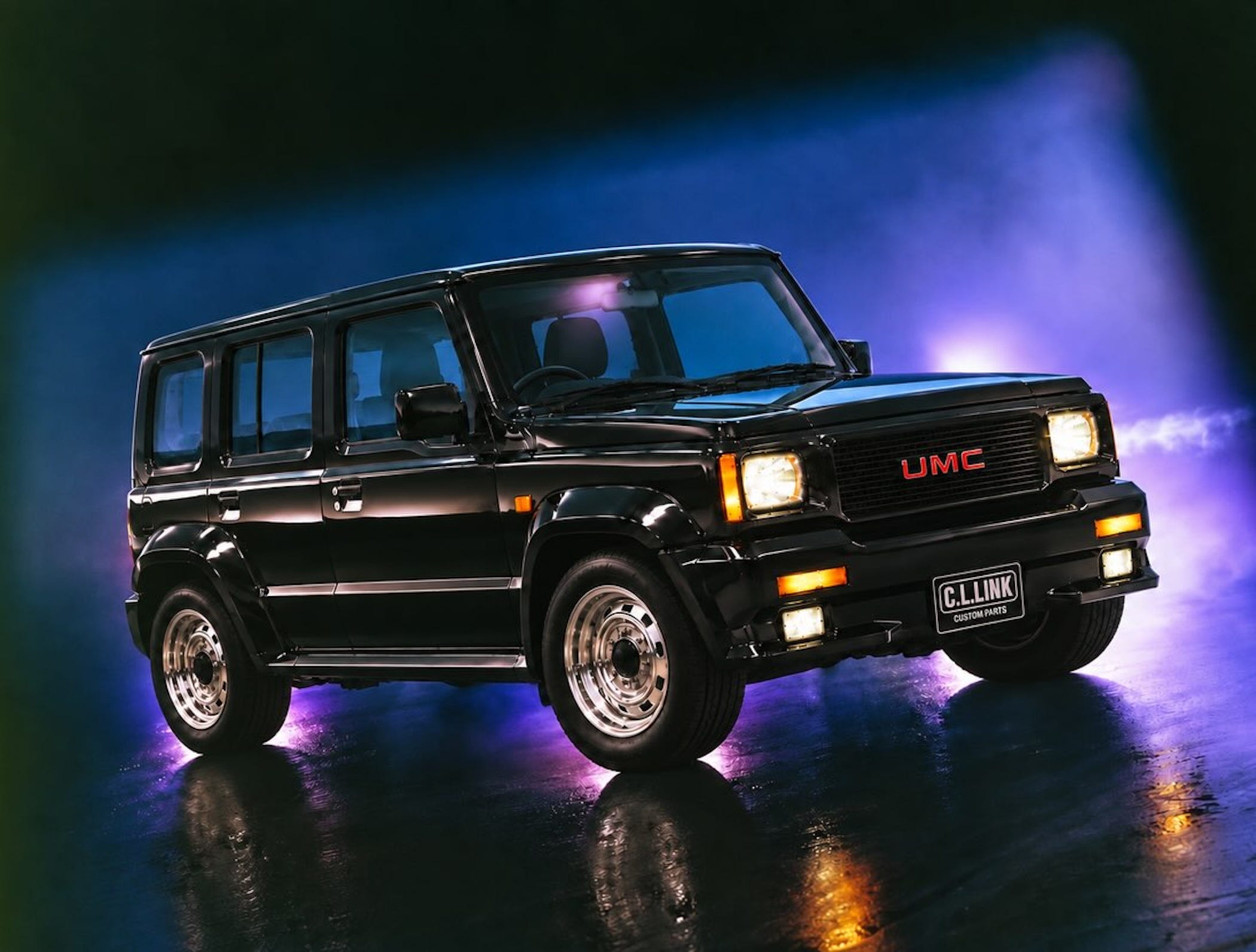 Suzuki Jimny Gaya GMC Typhoon 1990-an dari Tuner Hiroshima