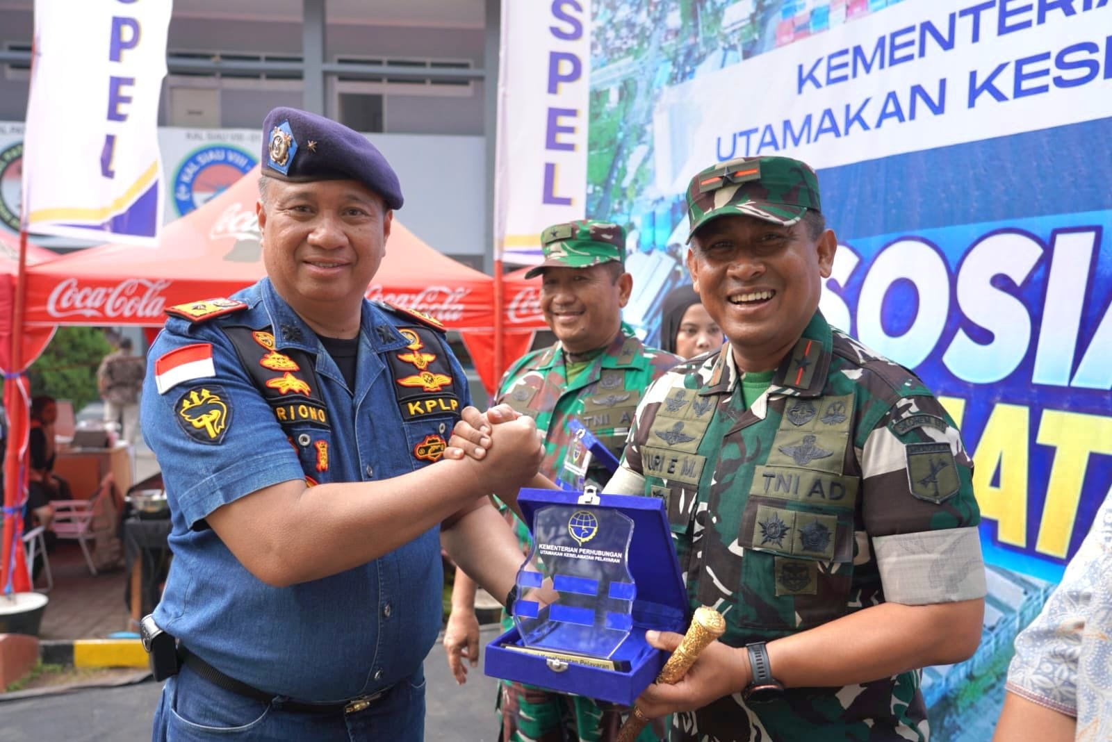 Danrem 131/Santiago Dukung Penuh KPLP Edukasi Keselamatan Pelayaran di Bitung
