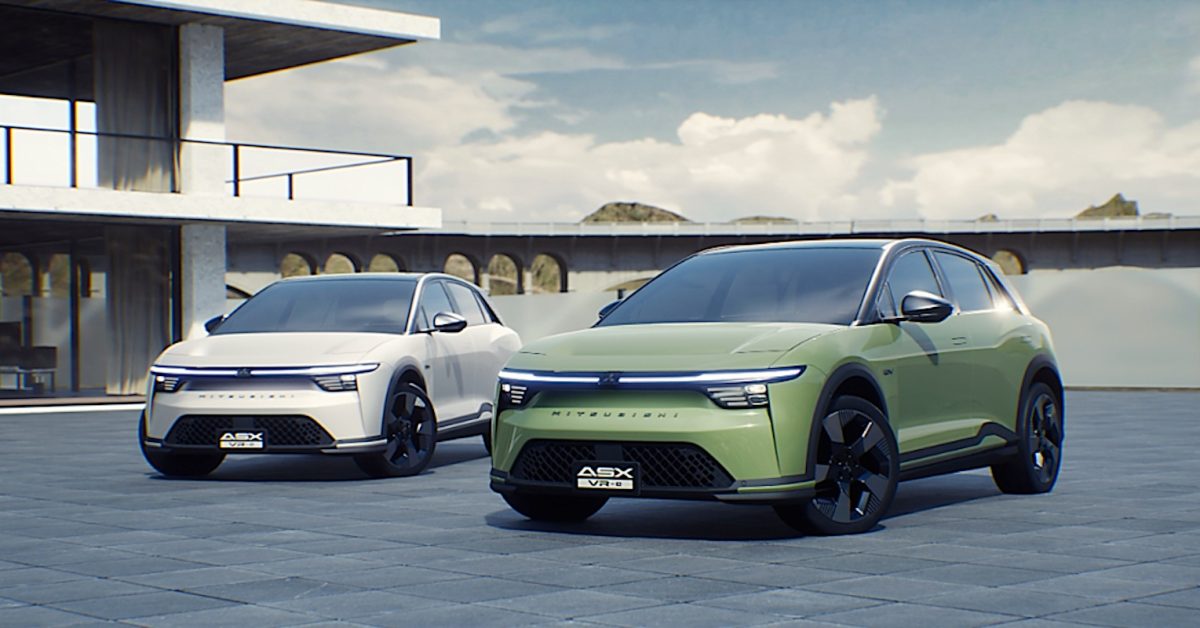 Mitsubishi ASX VR-e Meluncur, Hot Hatch Listrik 459 HP Warisan Lancer EVO