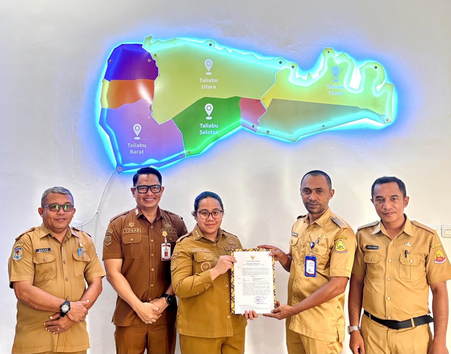 Bupati Pulau Taliabu Ganti Kalak BPBD, M. Semarlan Syaifuddin Ditunjuk Pimpin Penanganan Karhutla