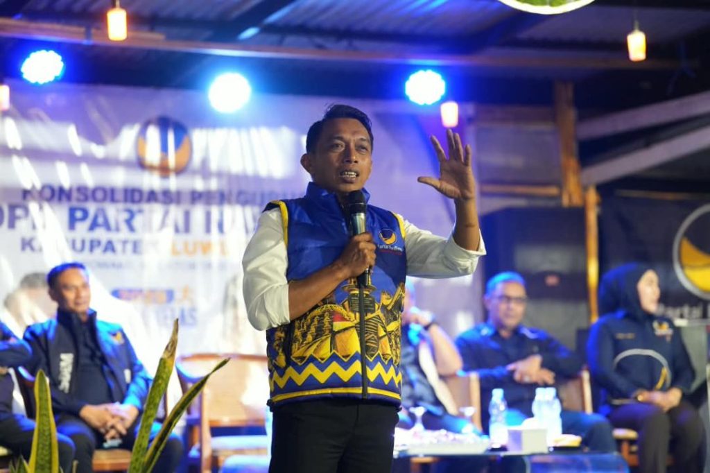 NasDem Sulsel Konsolidasi 4 DPD di Soroako, Syaharuddin Alrif Minta Kader Jaga Soliditas Hadapi Agenda Politik