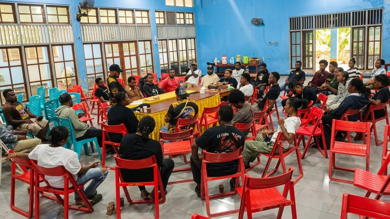 Alumni SMK Negeri 1 Sentani Bentuk Kepengurusan Baru, Marice Yappo Pimpin Panitia Natal dan Reuni Akbar