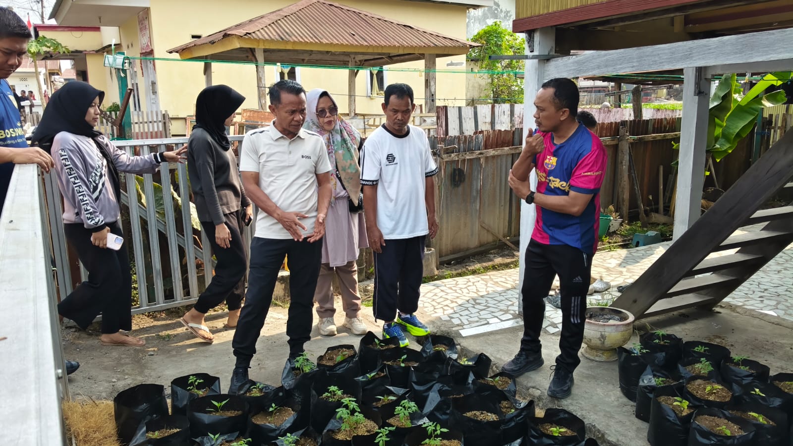 Bupati dan Wabup Bone Blusukan ke 3 Kelurahan Jelang Penilaian Adipura 2026, Bagikan Bibit Sayuran