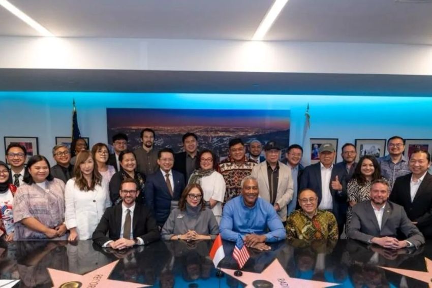 Indonesia Jajaki Kerja Sama Industri Kreatif dengan Hollywood Chamber of Commerce di Los Angeles
