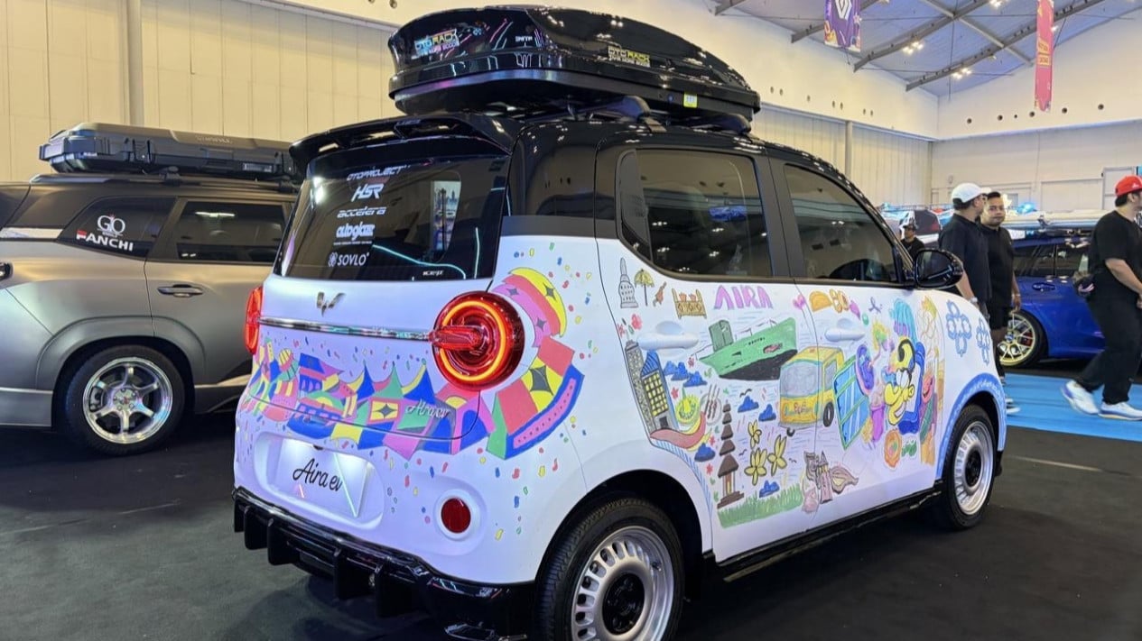 Wuling Air ev Modifikasi IMX 2026: Bodykit, Roofbox, sampai Ilustrasi Bodi