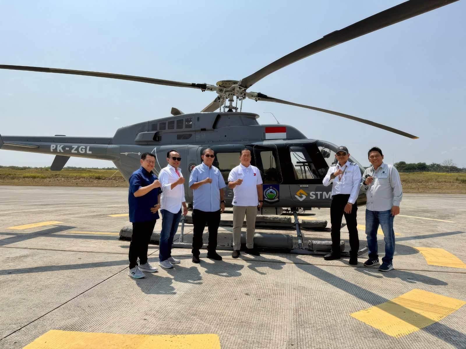 PT STM Kerahkan Helikopter Pantau Arus Lalu Lintas MotoGP Mandalika 2026, Target 145.000 Penonton