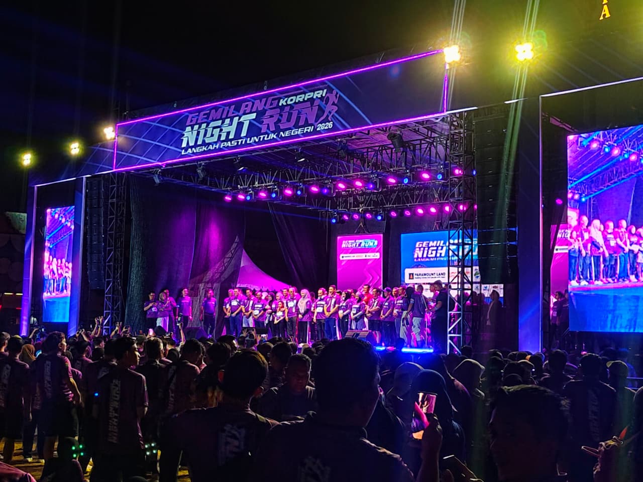 6.700 Pelari Padati Gemilang KORPRI Night Run 2026 di Gading Serpong, Donasi Pendaftaran untuk Korban Gempa NTT