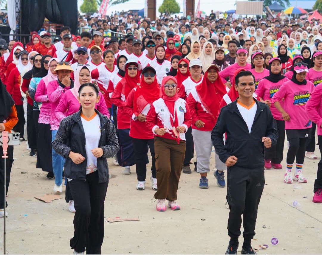 Bupati Nunukan Buka Pemecahan Rekor MURI Senam Lukiwol, Angkat Budaya Suku Tidung ke Pentas Nasional