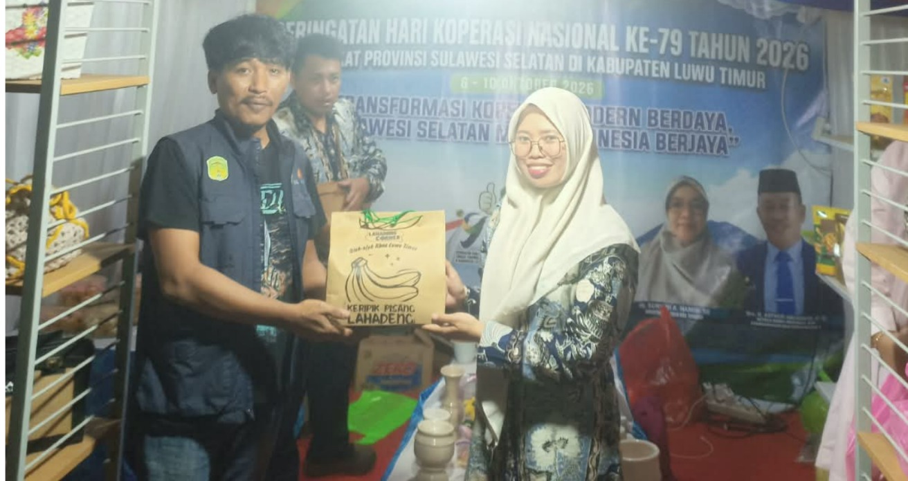 Lahadeng Keliling Sulsel Hadir di Harkopnas Sorowako, Bidik Pasar Dubai hingga 10 Ton per 20 Hari