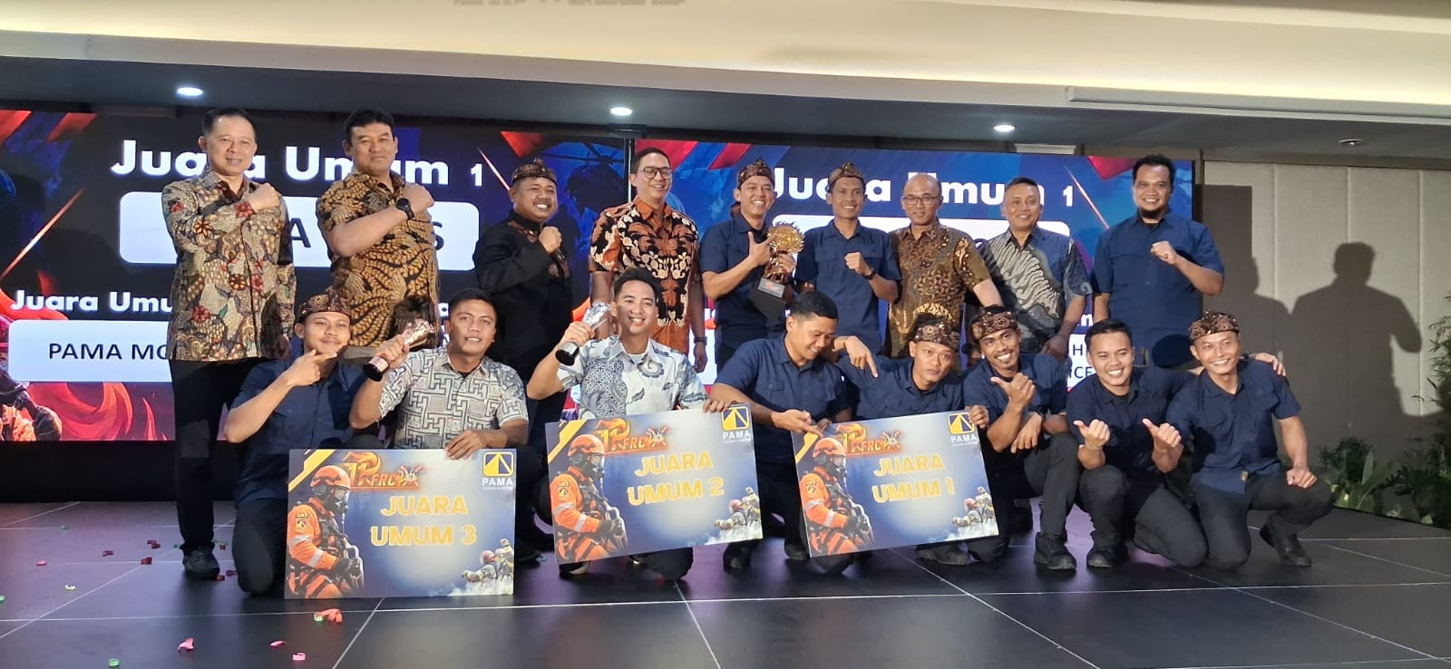 PAMA CCOS Juara Umum PFRC ke-11, Tim ERT Bersiap ke IFRC Papua