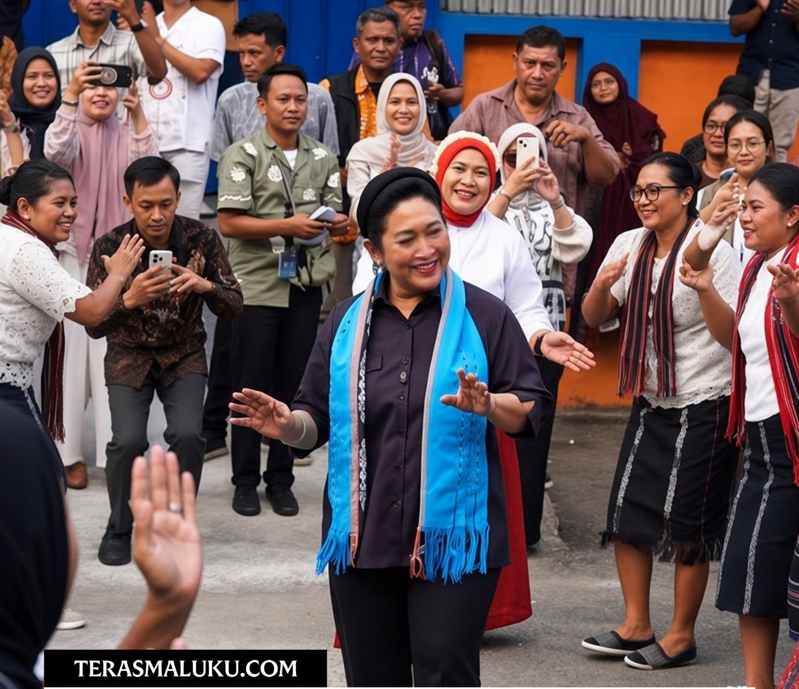 Titiek Soeharto Ikut Menari Tari Tore Tanimbar di Ambon, Unggahan Disukai 2.743 Warganet