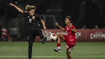 Timnas Putri Indonesia U-17 Lolos ke Piala Asia 2027 Usai Menang 5-0 atas Singapura