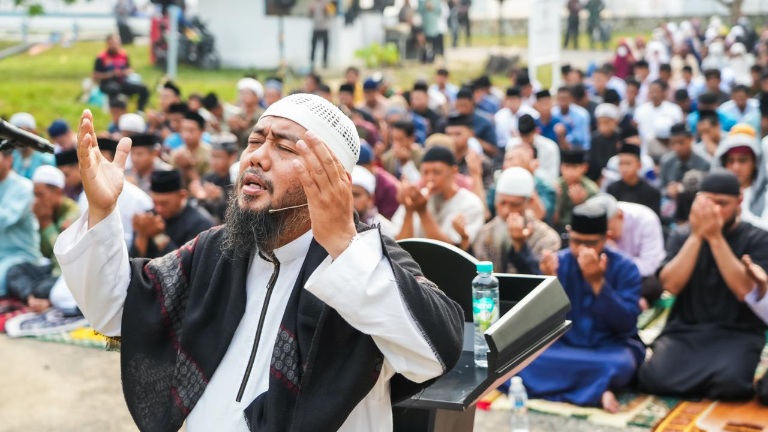 BP Batam Gelar Salat Istisqa Bersama 500 Warga di Waduk Nongsa, Percepat Interkoneksi Pipa Air Baku