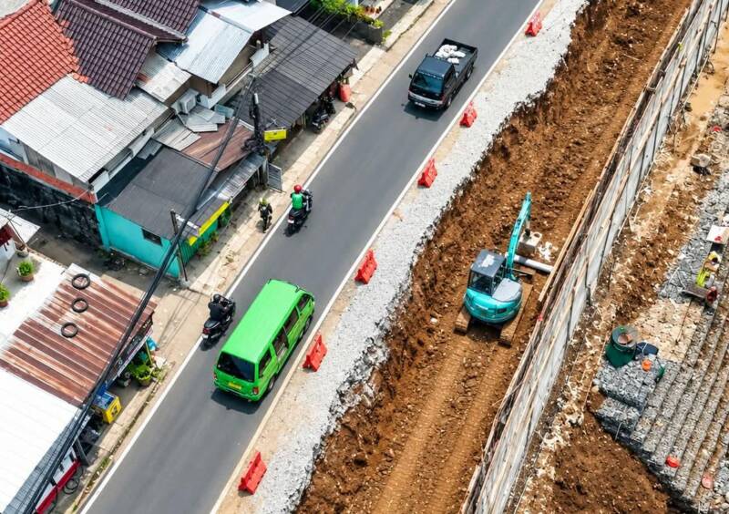 Perbaikan Longsor Jalan Kebon Pedes Kota Bogor Capai 70 Persen, Ditargetkan Rampung Akhir Oktober 2026