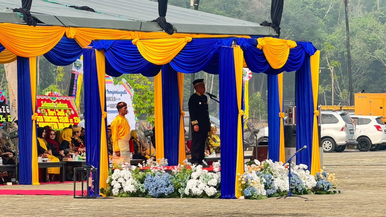 Pemkab Bulungan Gelar Upacara Hari Jadi ke-66 dan ke-236 Tanjung Selor, Bupati Syarwani Soroti Karhutla