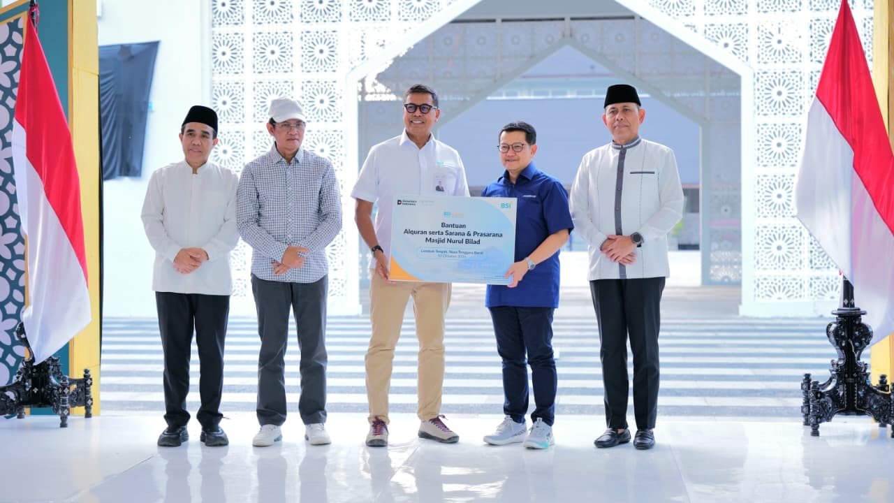 BSI Dukung Pariwisata Halal Lombok, Masjid Nurul Bilad Jadi Hub di Mandalika