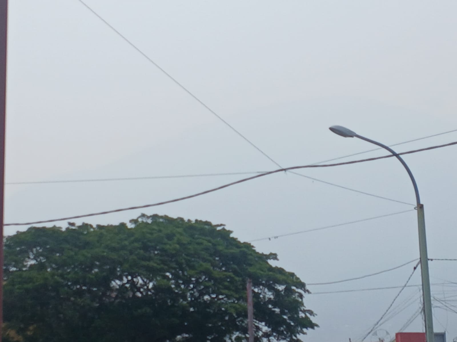 Kabut Asap Karhutla Selimuti Kota Ternate, Jarak Pandang Warga Tarau dan Kulaba Terganggu