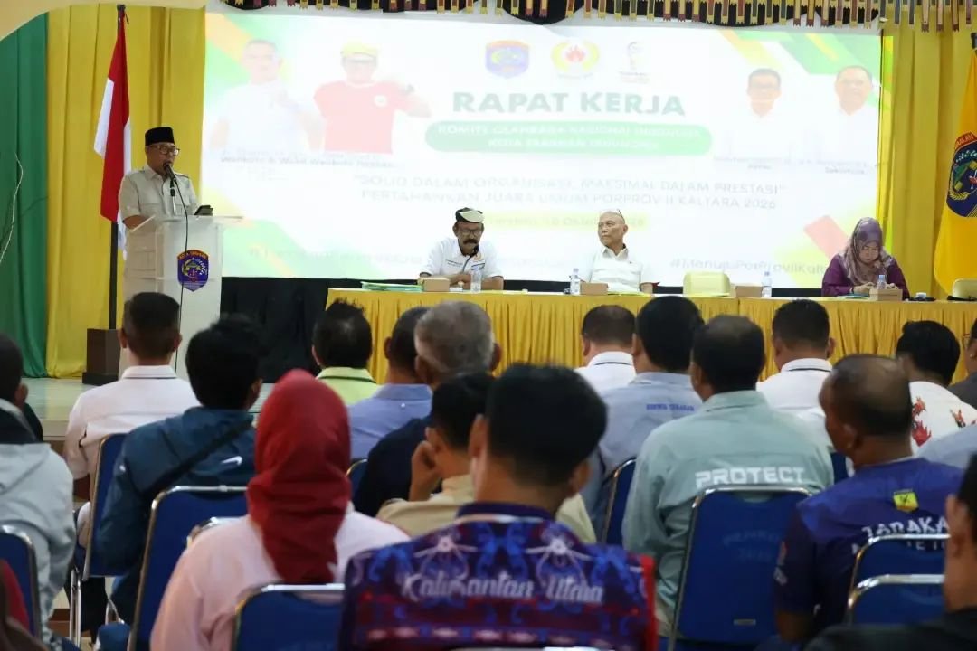 KONI Tarakan Kunci Dua Target di Raker 2026: Siapkan Atlet Porprov II Kaltara dan Peta Suksesi Kepengurusan 2027