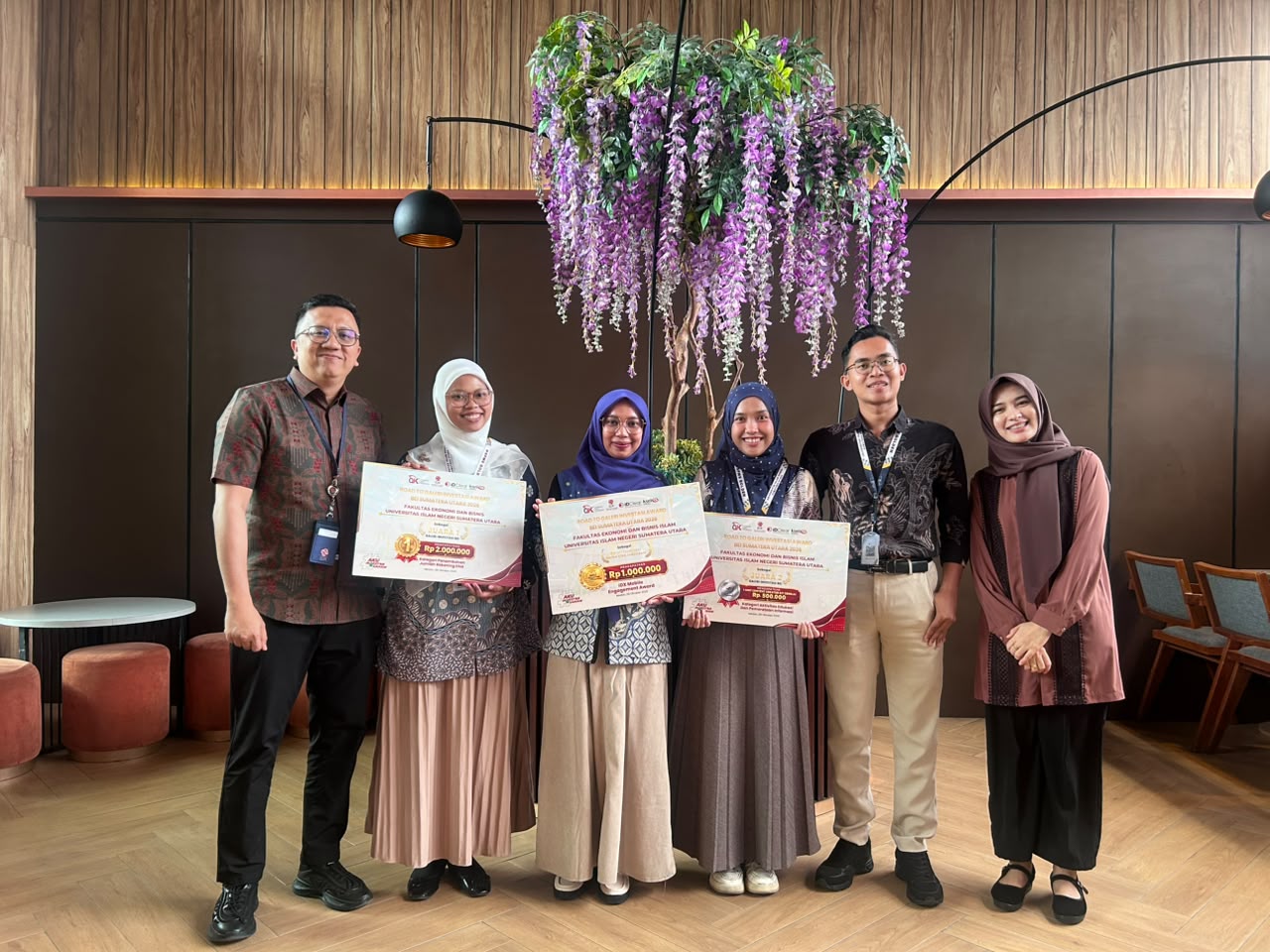KSPMS Golden UINSU Boyong Tiga Penghargaan di Road to Galeri Investasi Award BEI Sumatera Utara 2026