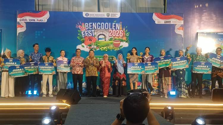 Bencoolen Fest 2026 di Bengkulu Raup Rp1,29 Miliar, 20 Ribu Pengunjung Serbu UMKM dan Batik Besurek