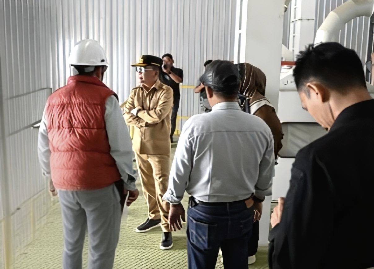 Gubernur Kalteng Tinjau Rice Milling Plant di Kotim, Target Beroperasi 2027