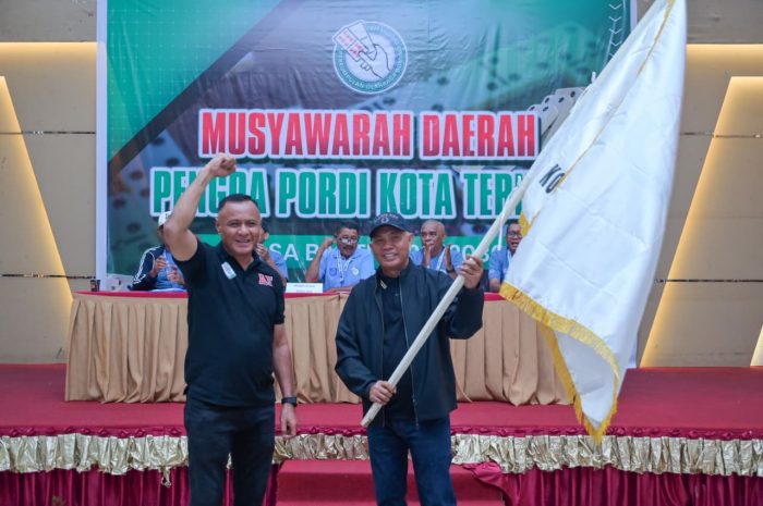 Nasri Abubakar Pimpin PORDI Kota Ternate 2026–2030, Fokus Satukan Komunitas Domino