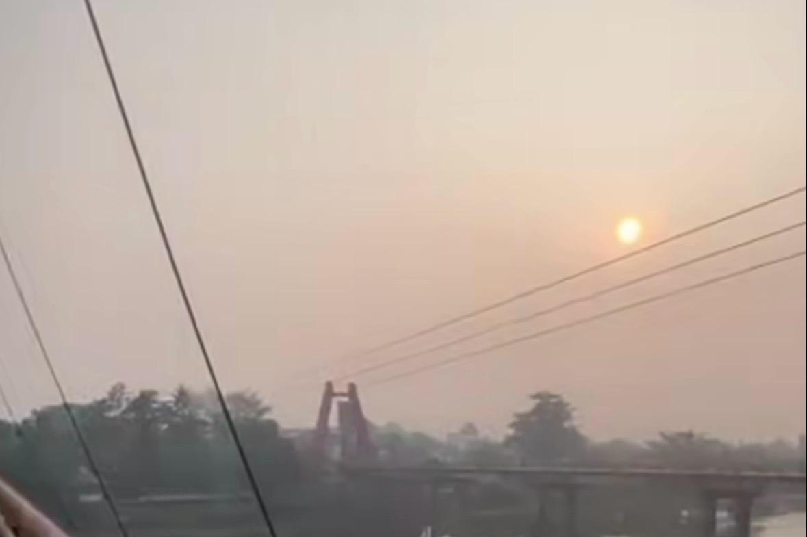 Kabut Asap Selimuti Gowa, BBMKG Wilayah IV Deteksi PM2,5 Tidak Sehat hingga 13 Oktober 2026