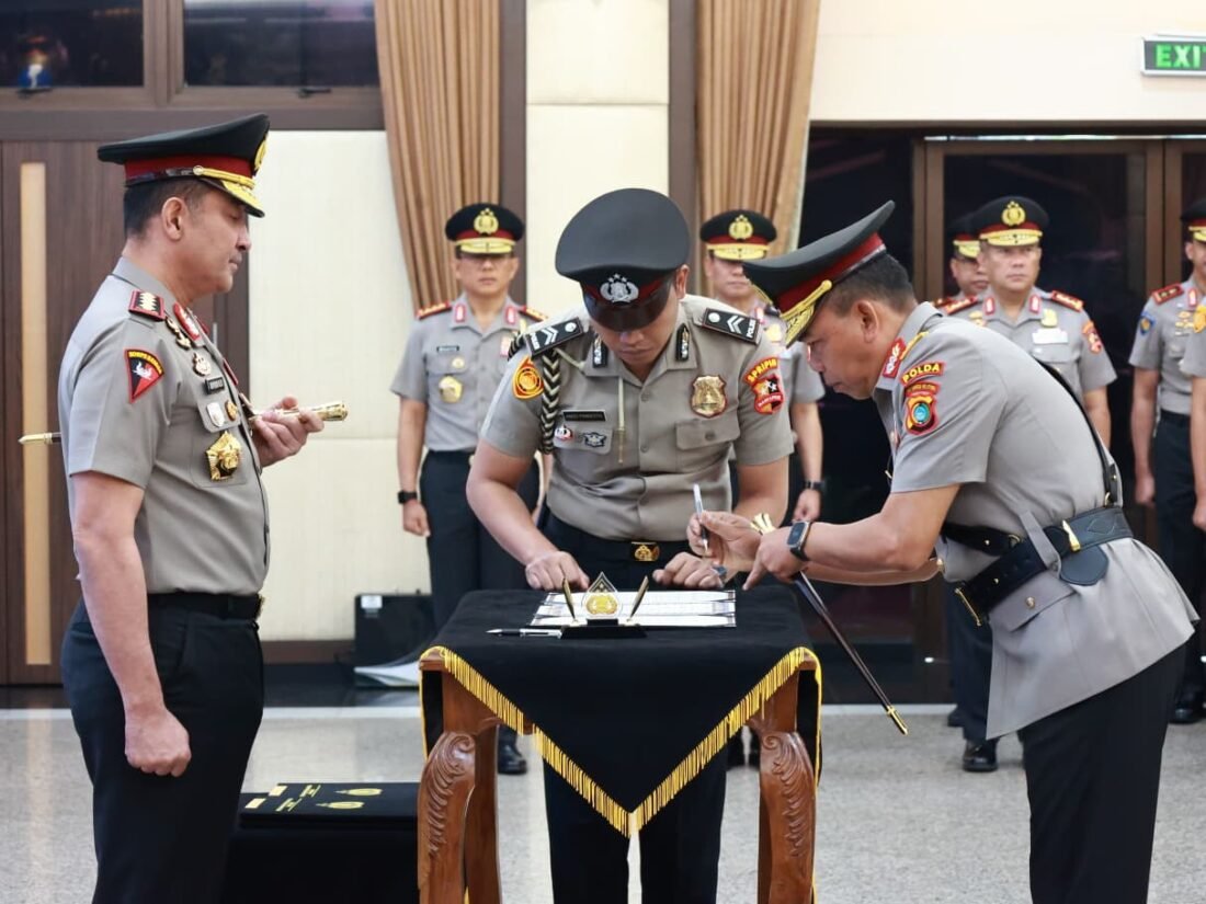 Kapolri Lantik Brigjen Pol Andi Syahriful Taufik Jadi Kapolda Kaltara, Irjen Agus Wijayanto Pindah Tugas ke Bangka Belitung