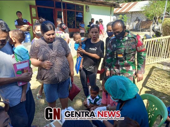 Posyandu Balita dan Ibu Hamil di TTS: Babinsa Kawal Kesehatan Warga Desa