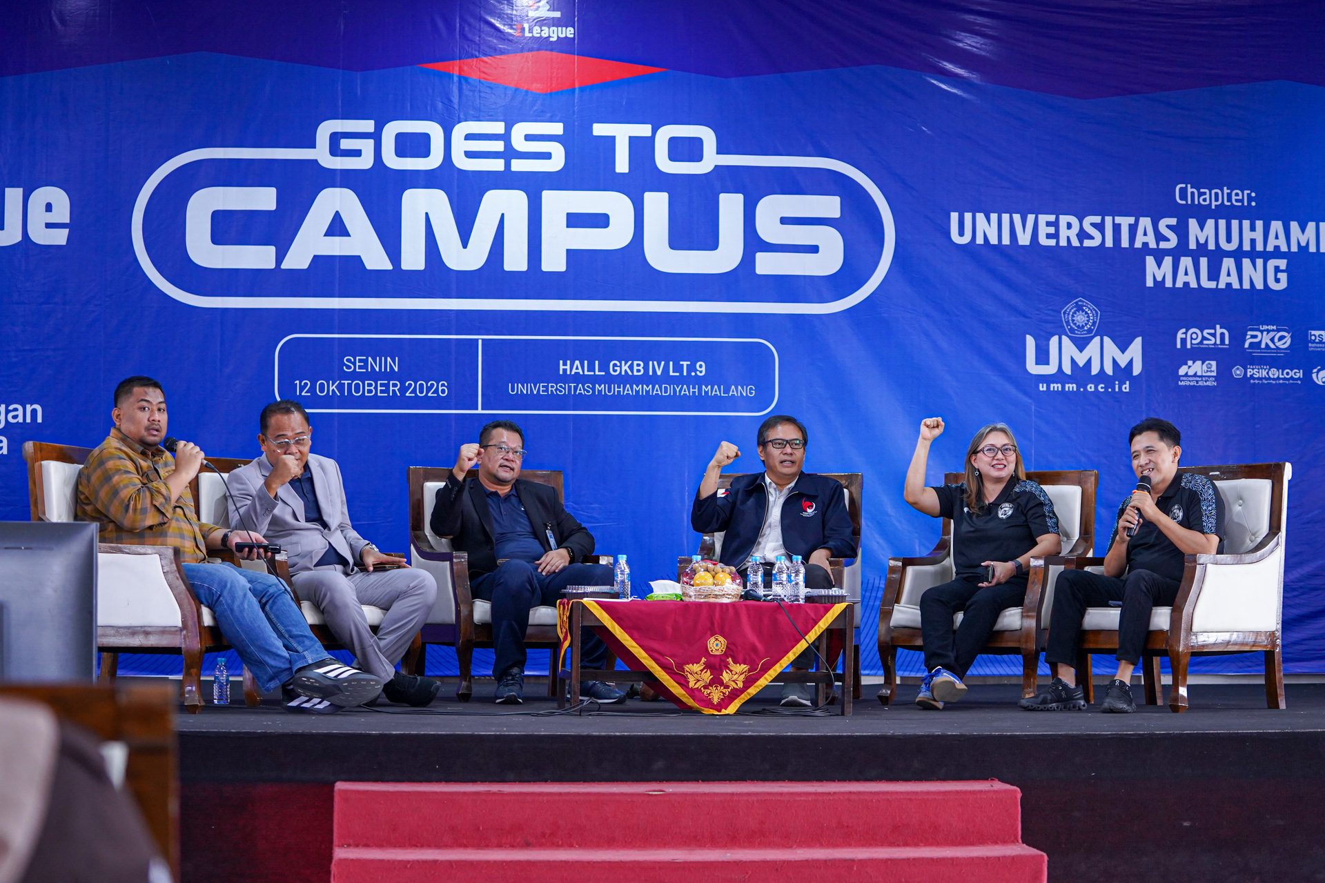 I League Goes to Campus UMM, 800 Mahasiswa Bedah Industri Sepak Bola Modern