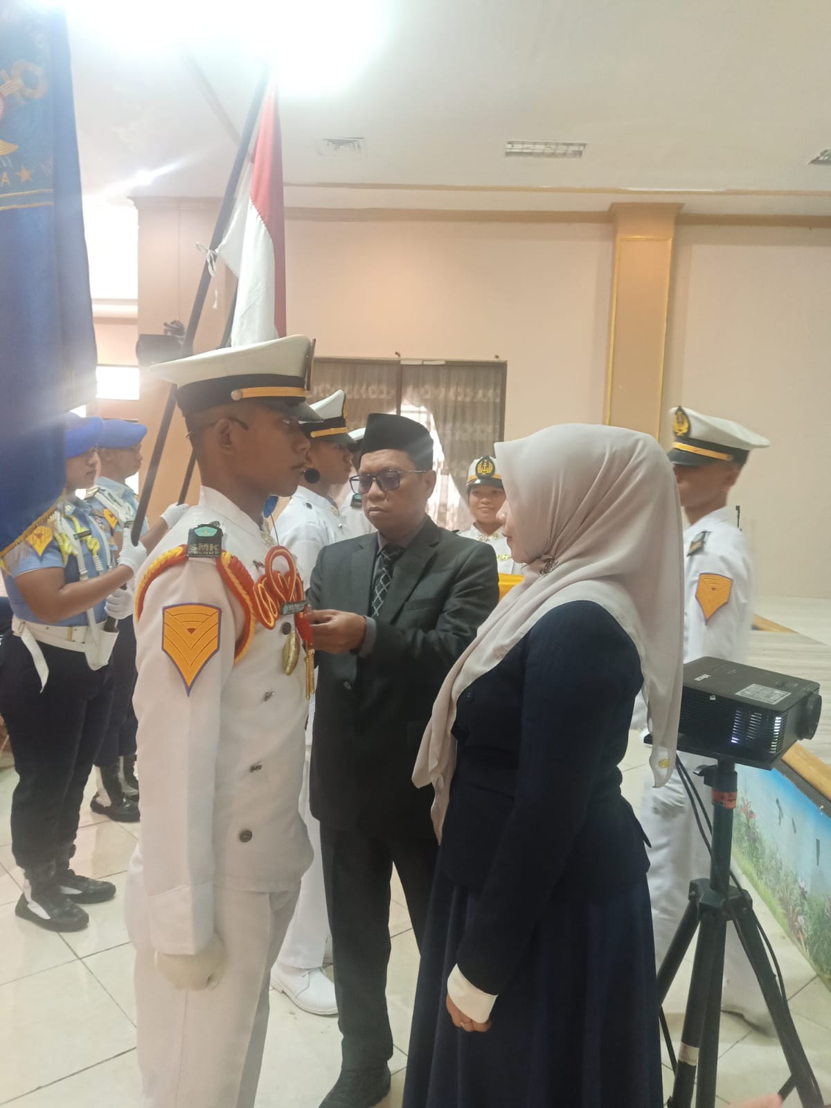 78 Taruna SMK Pelayaran Nusantara Kota Serang Dilantik, Sekolah Tekankan Mutu dan Karakter
