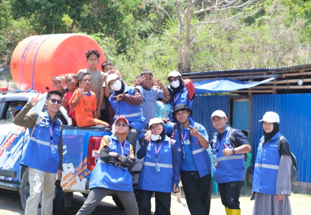 Tim Relawan Umsida Susuri 3 Titik Gempa NTT, Anak-Anak di Manggarai Dapat Pendampingan Psikososial